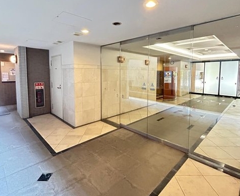 八王子市大塚の中古マンションの共用部分の写真