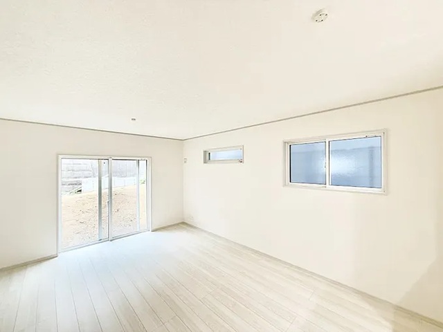八王子市大谷町の新築戸建て9号棟のリビングの写真