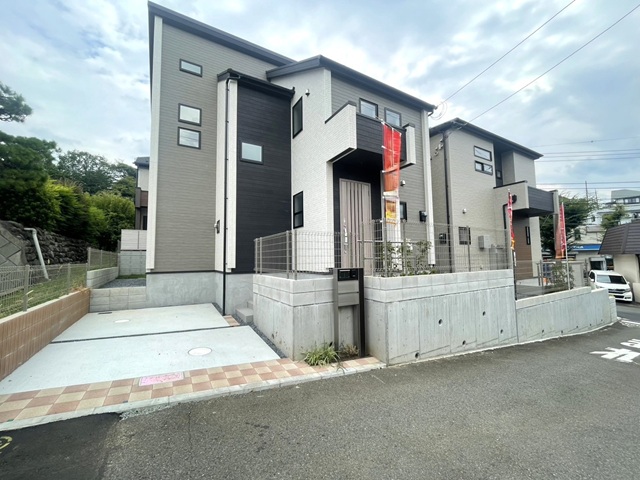 八王子市散田町4丁目の新築戸建て2号棟の外観写真