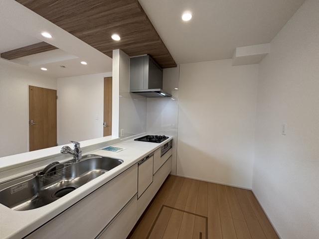 八王子市散田町4丁目の新築戸建て3号棟のキッチンの写真