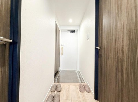 八王子市散田町5丁目の中古マンションの玄関の写真