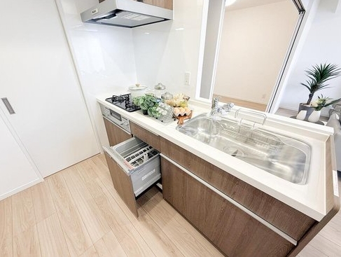 八王子市散田町5丁目の中古マンションのキッチンの写真