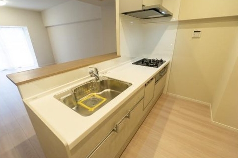 八王子市下柚木3丁目の中古マンションのキッチンの写真