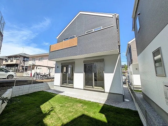 八王子市館町の新築戸建て1号棟の外観2枚目の写真