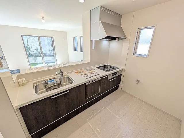 八王子市館町の新築戸建て1号棟のキッチンの写真