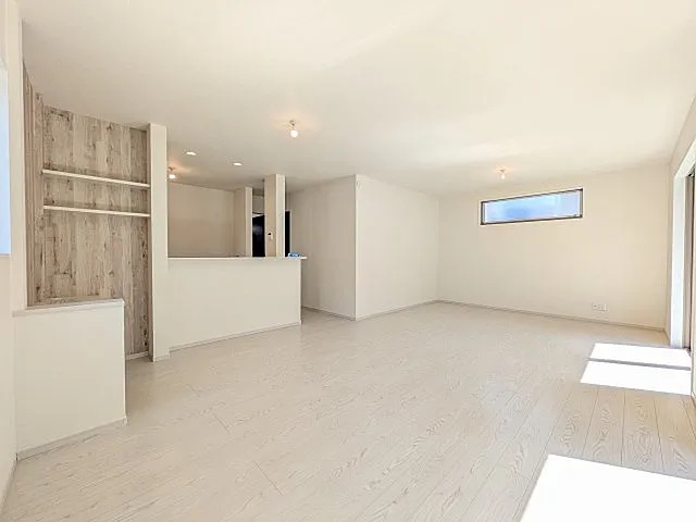 八王子市館町の新築戸建て1号棟のリビングの写真