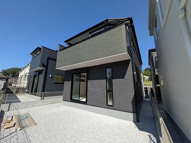八王子市寺田町の新築戸建て2号棟の外観の写真