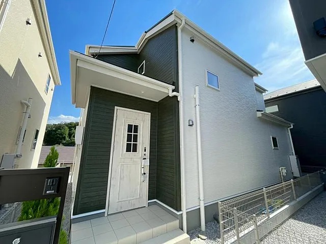八王子市寺田町の新築戸建て4号棟の外観の写真