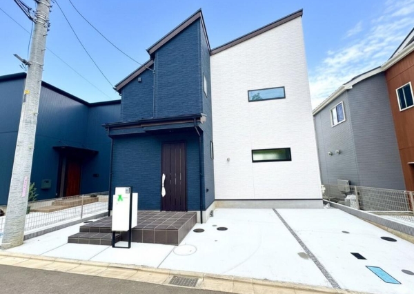 町田市相原町の新築戸建ての外観の写真