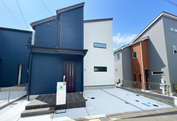 町田市相原町の新築戸建ての外観の写真