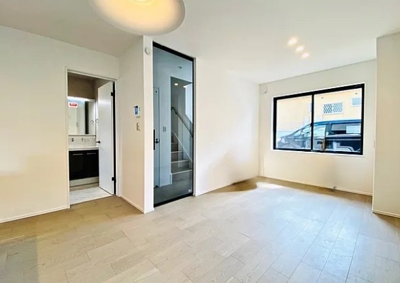 町田市相原町の新築戸建てのリビングの写真