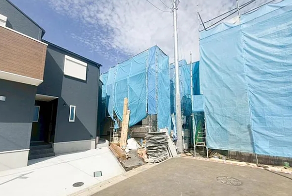 町田市木曽東1丁目の新築戸建てCの外観の写真