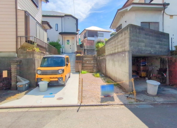 町田市高ヶ坂7丁目の新築戸建ての外観の写真