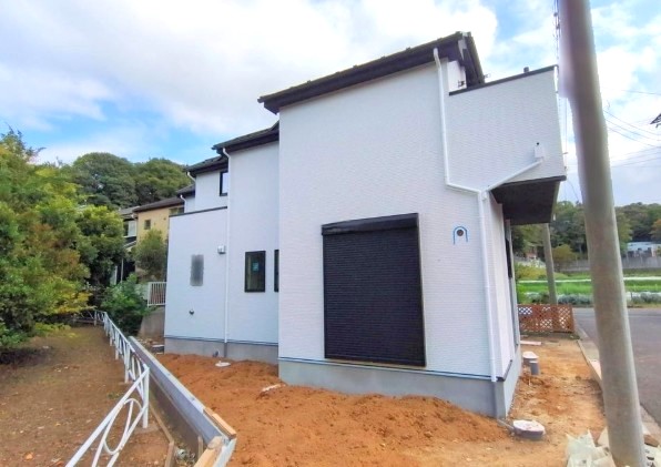 町田市三輪町の新築戸建ての外観の写真