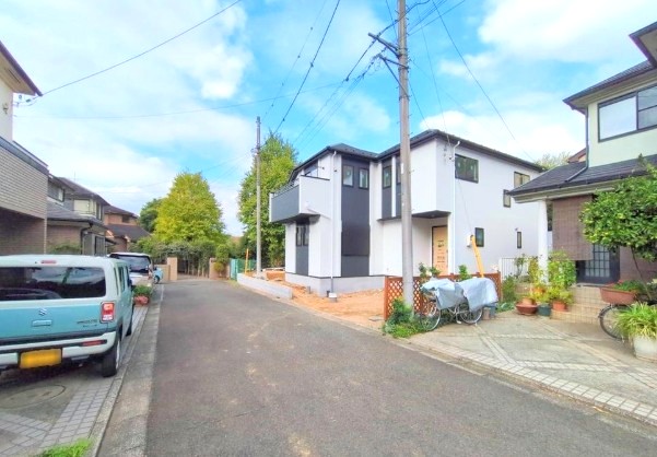 町田市三輪町の新築戸建ての外観の写真
