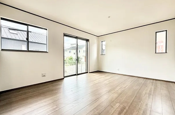 町田市成瀬2丁目の新築戸建てCのリビングの写真