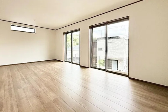 町田市成瀬2丁目の新築戸建てDのリビングの写真