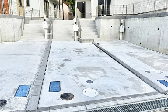 町田市成瀬2丁目の新築戸建てDの駐車場の写真