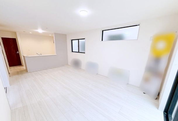 町田市能ヶ谷2丁目の新築戸建て1のリビングの写真