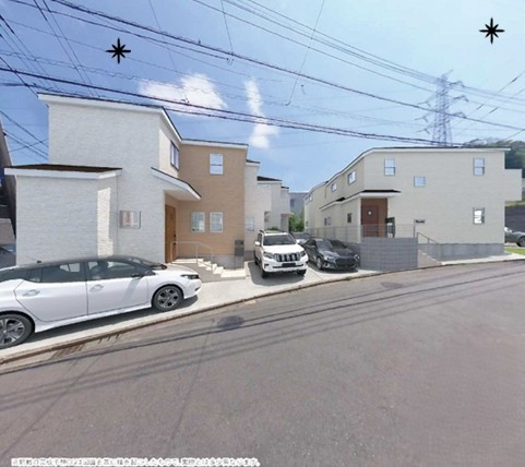 町田市野津田町の新築戸建て4の外観の写真