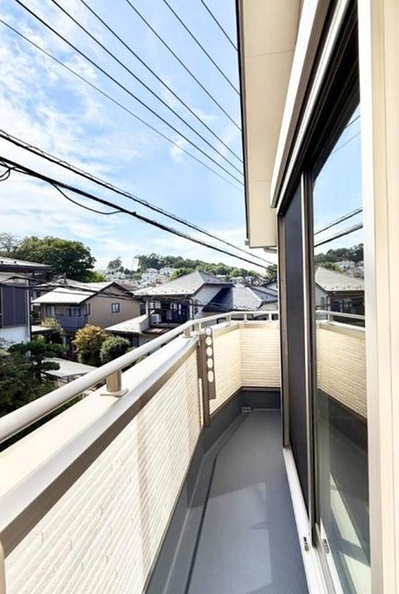 町田市真光寺3丁目の新築戸建てのバルコニーの写真