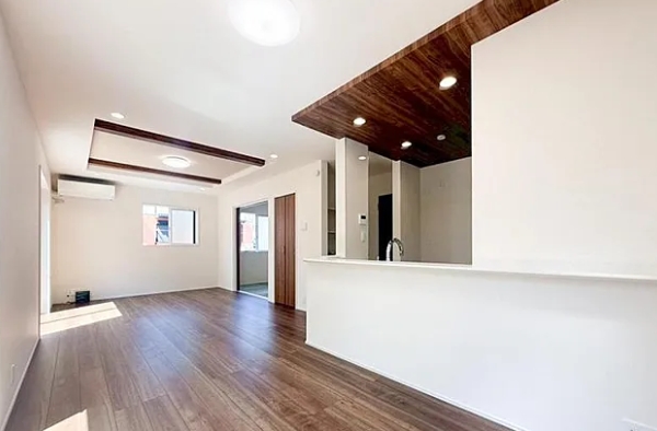 町田市玉川学園8丁目の新築戸建てのリビングの写真