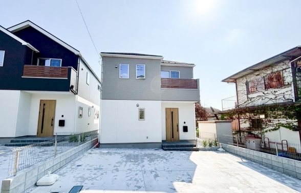 町田市鶴川4丁目の新築戸建て1の外観の写真