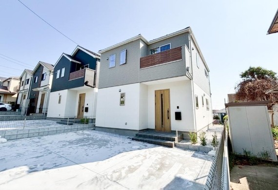 町田市鶴川4丁目の新築戸建て1の外観の写真