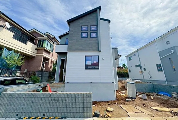 町田市鶴川４丁目の新築戸建て2の外観の写真