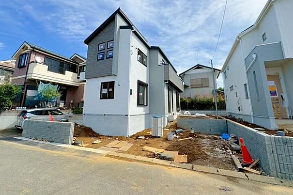 町田市鶴川４丁目の新築戸建て2の外観の写真