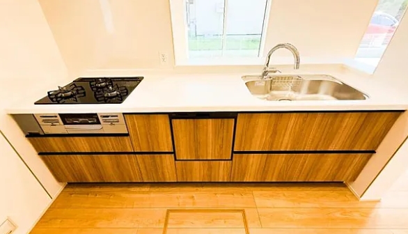 町田市薬師台1丁目の新築戸建てのキッチンの写真