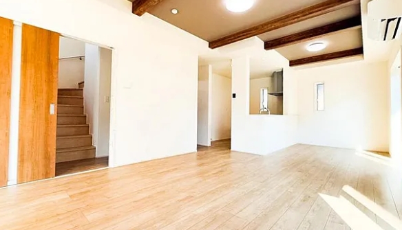 町田市薬師台1丁目の新築戸建てのリビングの写真