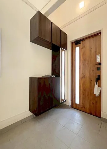 町田市図師町の新築戸建て4の玄関の写真