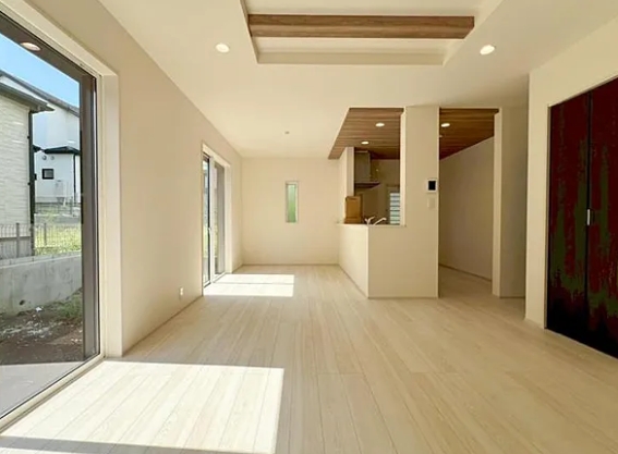 町田市図師町の新築戸建て4のリビングの写真