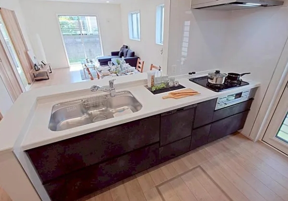 町田市図師町の新築戸建て6のキッチンの写真