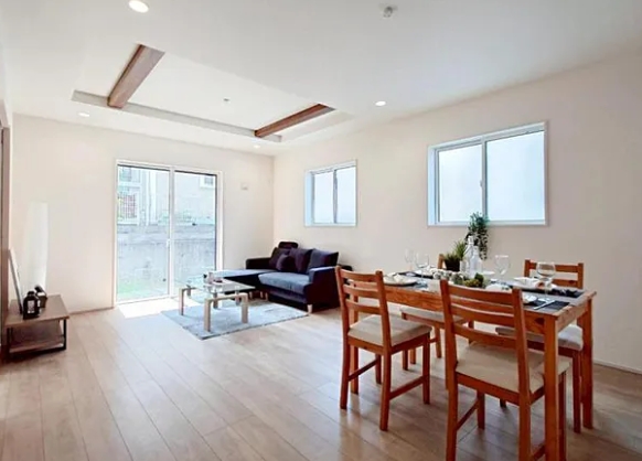 町田市図師町の新築戸建て6のリビングの写真