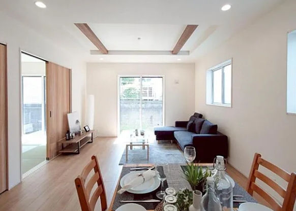 町田市図師町の新築戸建て6の外リビング観の写真