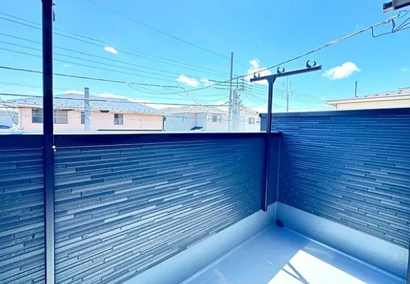 相模原市中央区星が丘3丁目の新築戸建て2のバルコニーの写真