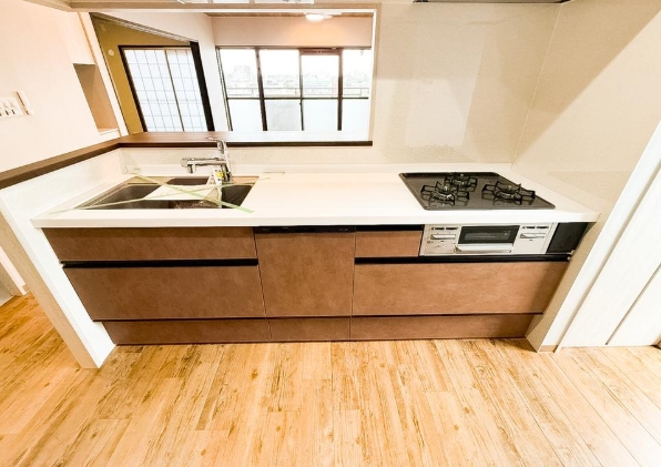 相模原市中央区淵野辺2丁目の中古マンションのキッチンの写真