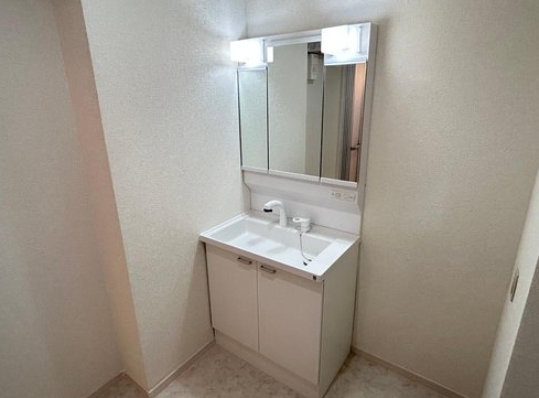 相模原市中央区淵野辺本町5丁目の中古戸建ての洗面化粧台の写真