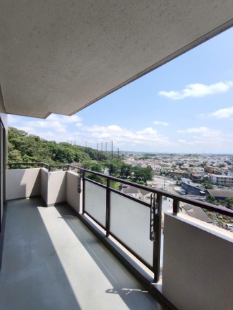 相模原市中央区上溝の中古マンションのバルコニーの写真