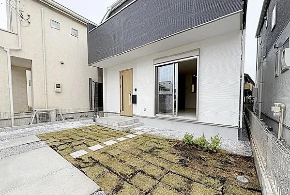 相模原市中央区宮下本町3丁目の新築戸建て1の庭の写真