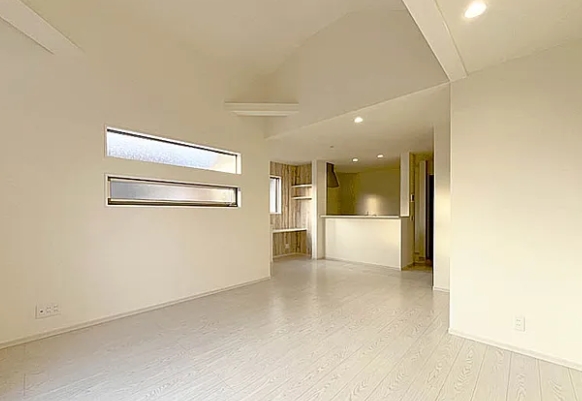 相模原市中央区小山1丁目の新築戸建てのダイニングの写真