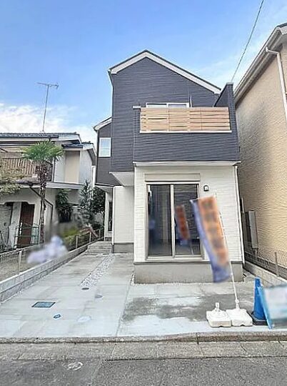 相模原市中央区小山1丁目の新築戸建ての外観の写真