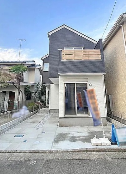 相模原市中央区小山1丁目の新築戸建ての外観の写真