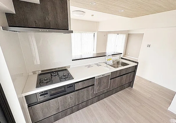 相模原市中央区小山2丁目の中古マンションのキッチンの写真
