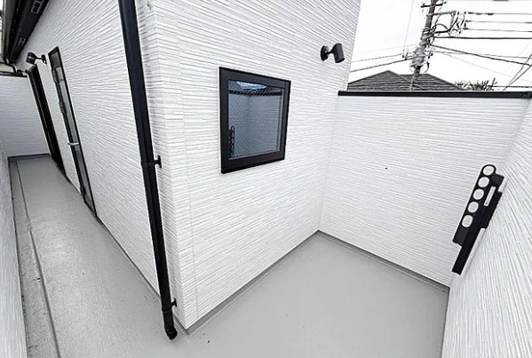 相模原市中央区高根2丁目の新築戸建てのバルコニーの写真