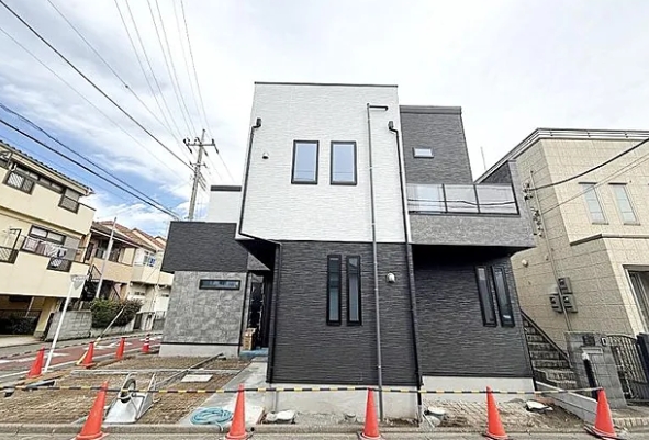 相模原市中央区高根2丁目の新築戸建ての外観の写真