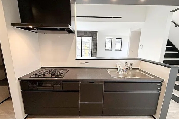 相模原市中央区高根2丁目の新築戸建てのキッチンの写真