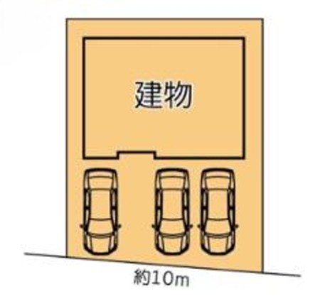 相模原市緑区相原6丁目の中古戸建ての区画図の写真